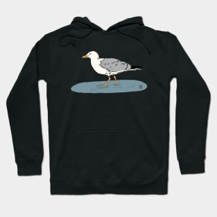 Just a Seagull minding it's own business. Hoodie